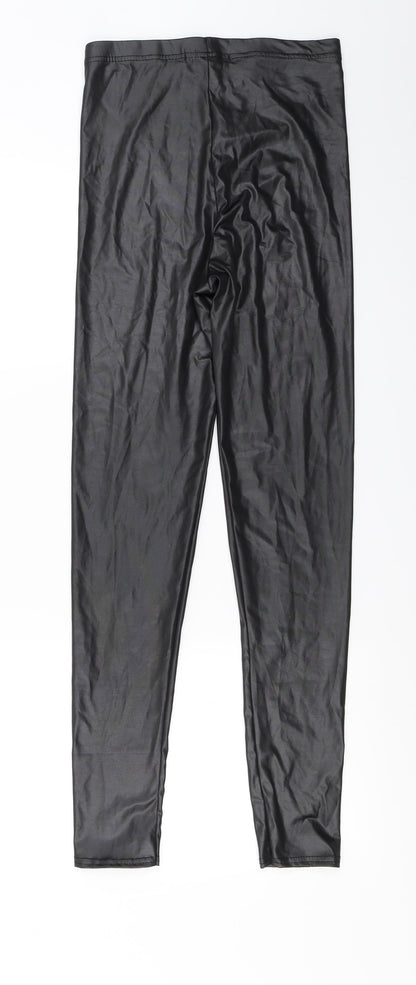 Femme Luxe  Womens Black   Jegging Trousers Size 8 L29 in