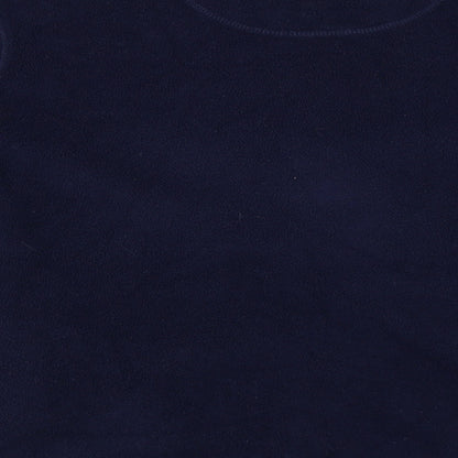 Debbie Morgan  Womens Blue   Full Zip Jumper Size M
