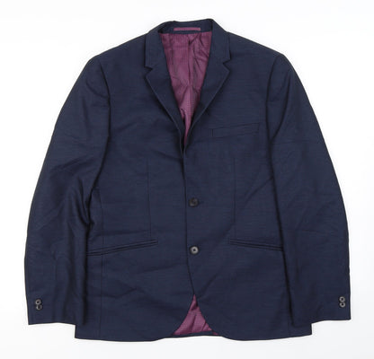 Mens UK Size 38 Taylor & Wright Regular Blue Suit Jacket