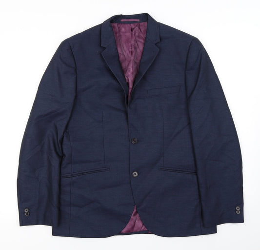Mens UK Size 38 Taylor & Wright Regular Blue Suit Jacket