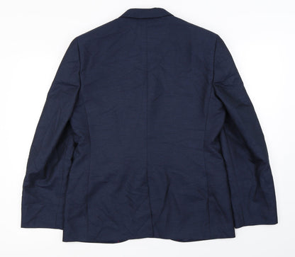 Mens UK Size 38 Taylor & Wright Regular Blue Suit Jacket