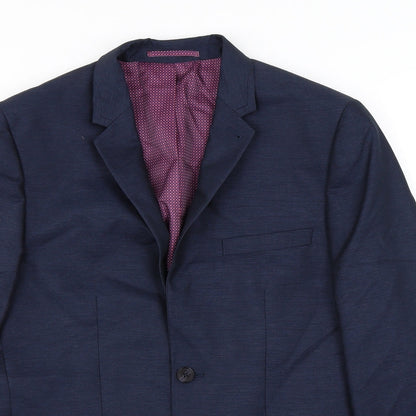 Mens UK Size 38 Taylor & Wright Regular Blue Suit Jacket