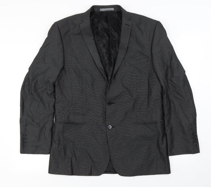 Mens UK Size 40 Redherring Regular Grey Suit Jacket