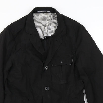 sawyers+hendricks london Womens Black   Jacket Coat Size S