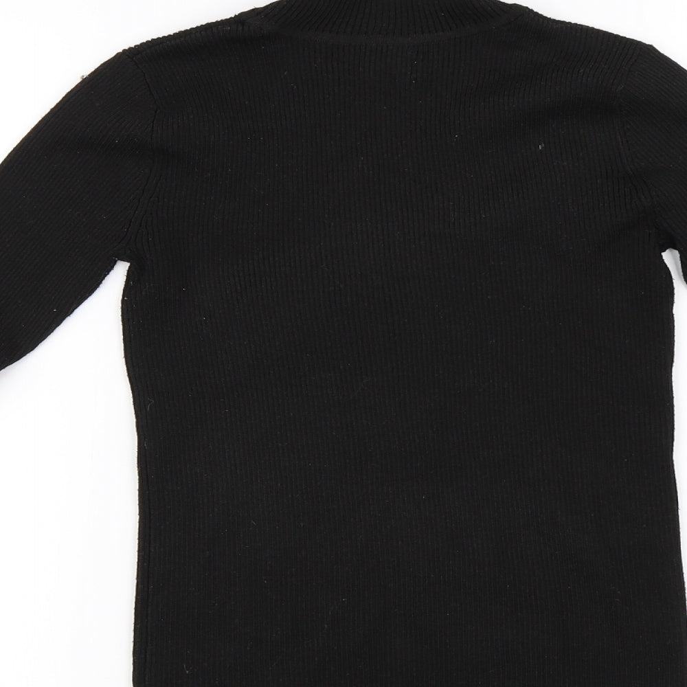 Papaya Womens Black   Pullover Jumper Size 12