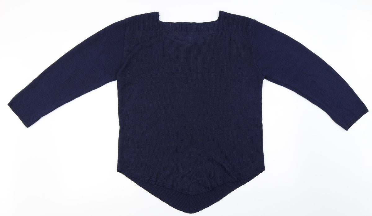 Abbey Bay  Womens Blue   Pullover Jumper Size L