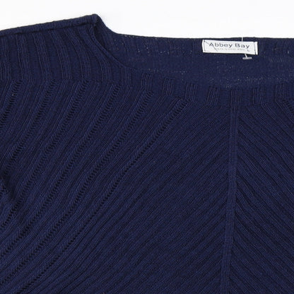Abbey Bay  Womens Blue   Pullover Jumper Size L