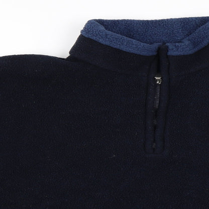 Marks and Spencer  Womens Blue   Henley Jumper Size 14