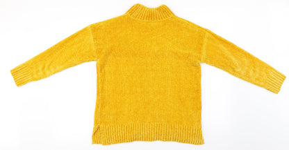 F&F  Womens Yellow   Pullover Jumper Size 12