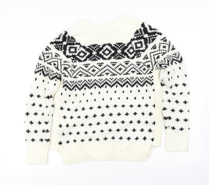 Forever 21  Womens Ivory   Pullover Jumper Size S