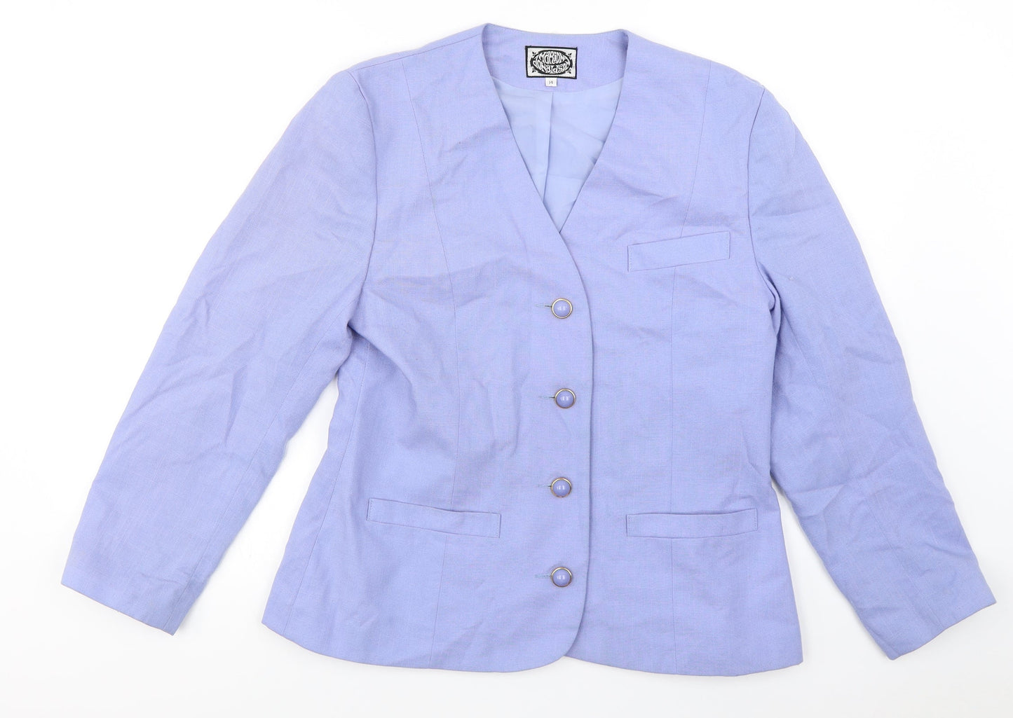 Womens UK Size 12 Preworn Purple Jacket