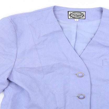 Womens UK Size 12 Preworn Purple Jacket