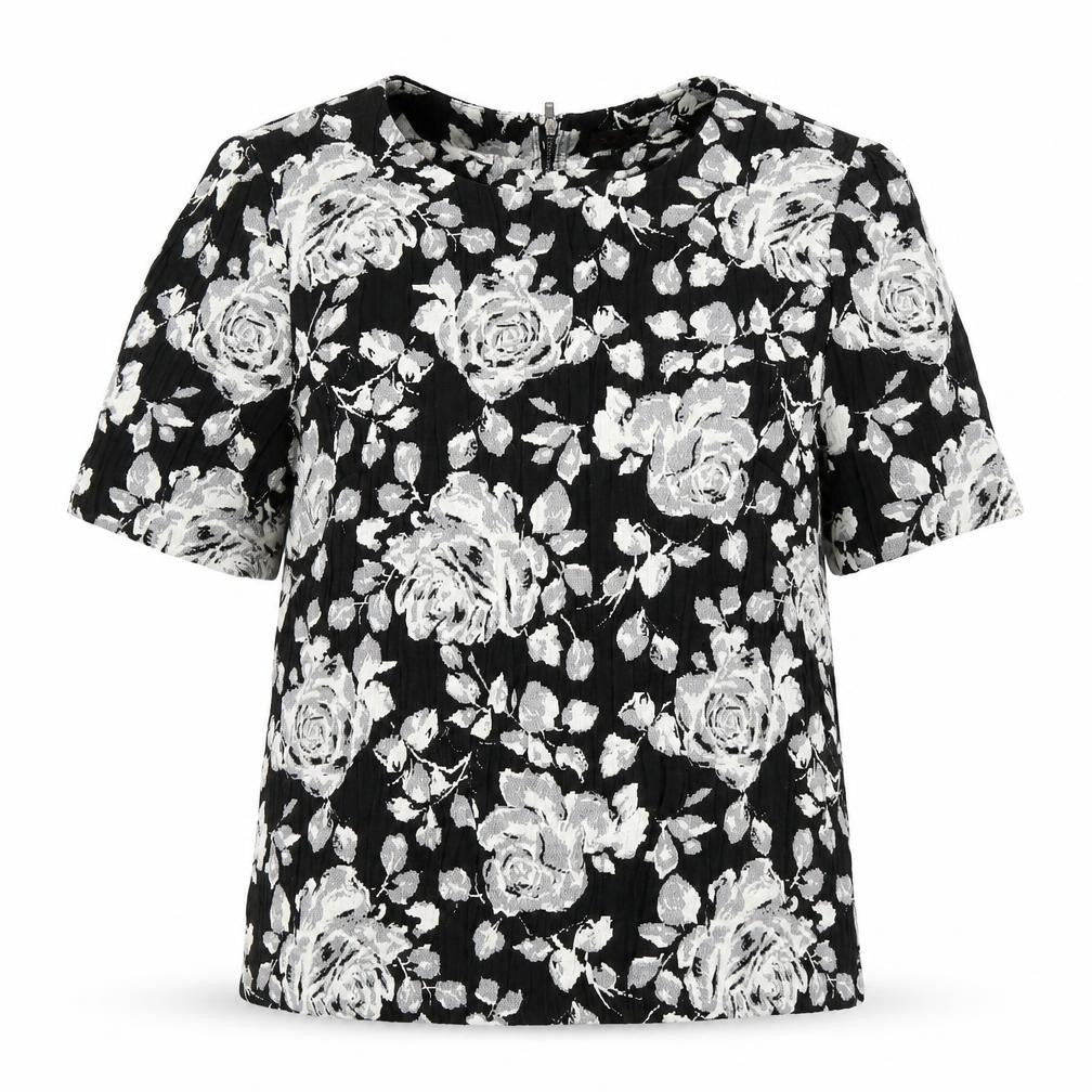 Womens UK Size 10 Phase Eight Black Basic Blouse