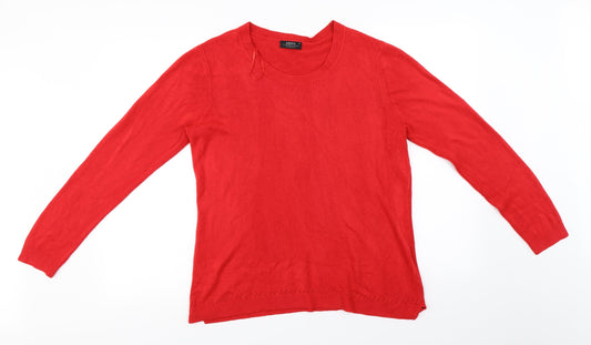 Papaya Womens Red   Pullover Jumper Size 18