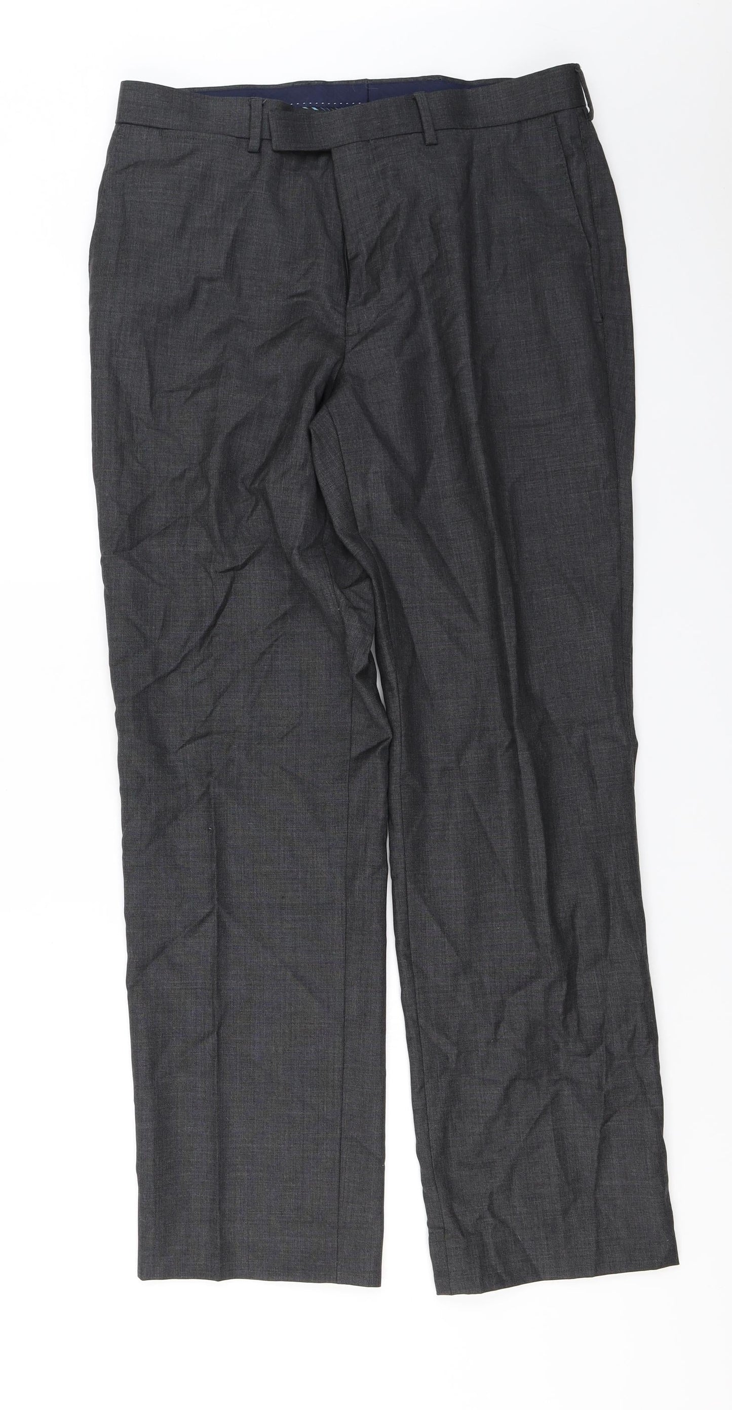 NEXT Mens Grey   Trousers  Size 32 in L28 in