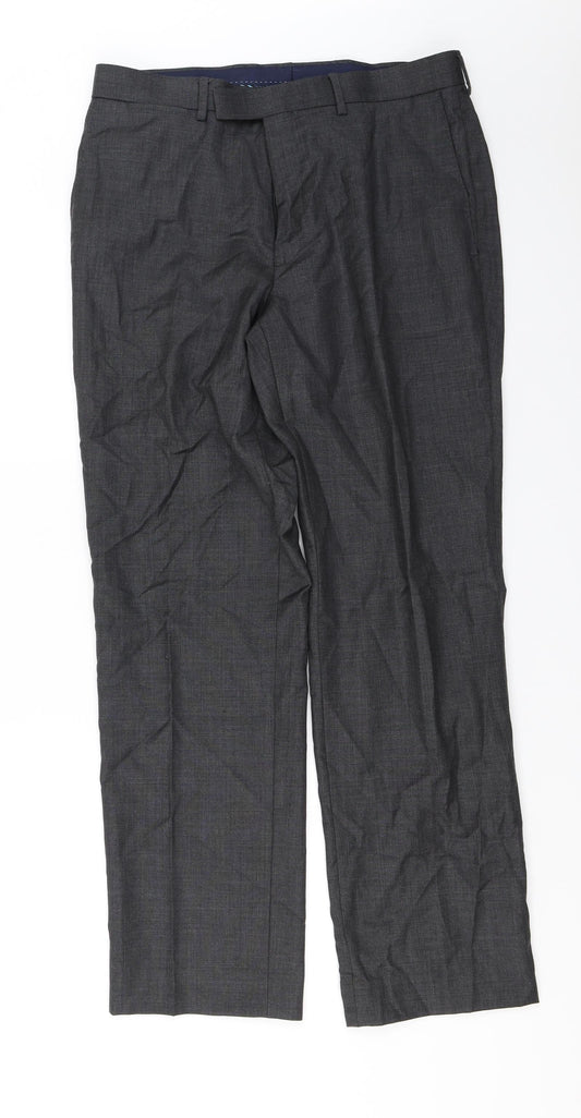 NEXT Mens Grey   Trousers  Size 32 in L28 in