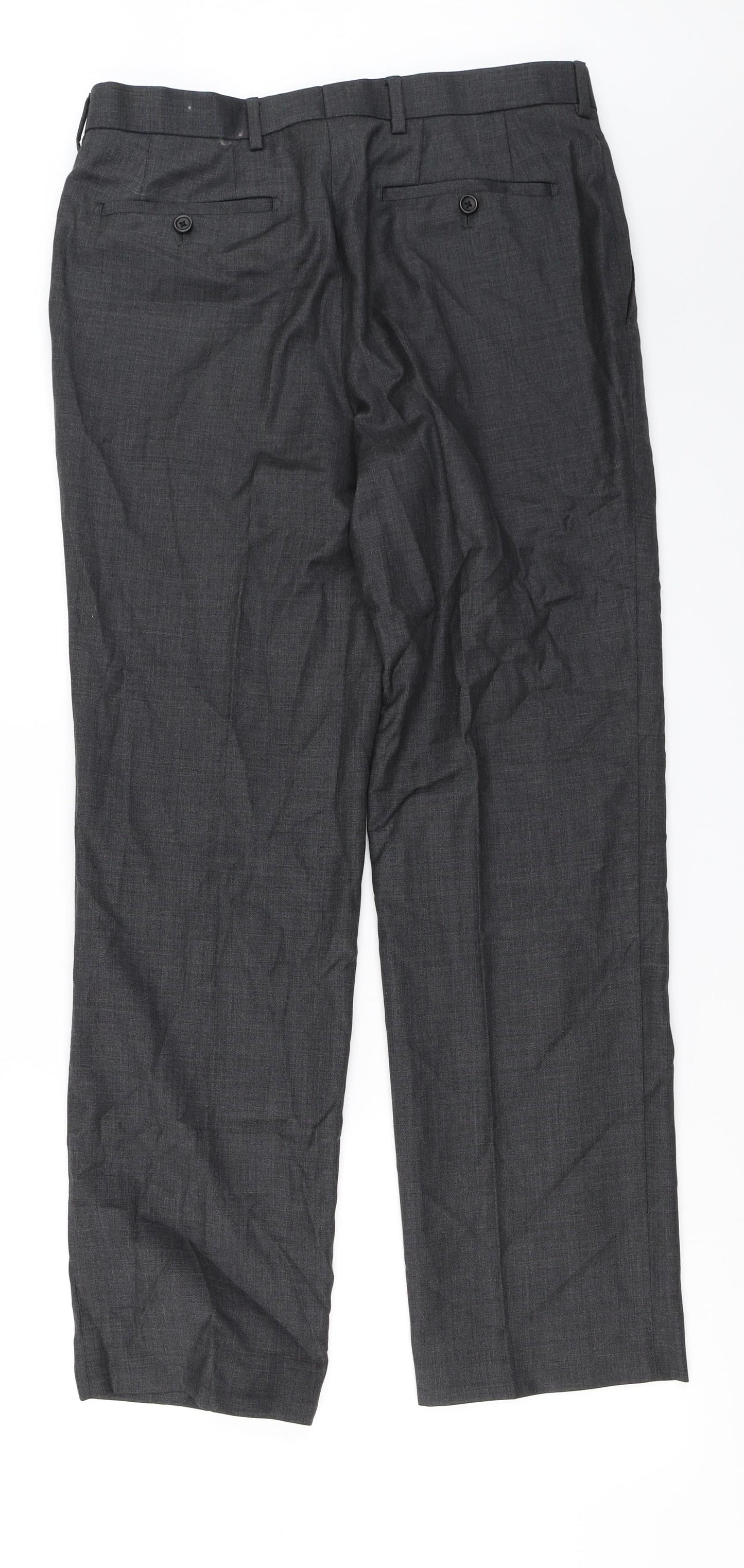NEXT Mens Grey   Trousers  Size 32 in L28 in