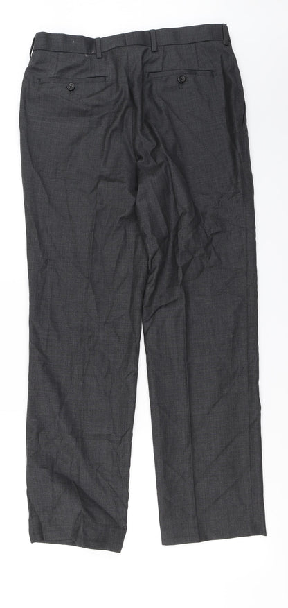 NEXT Mens Grey   Trousers  Size 32 in L28 in