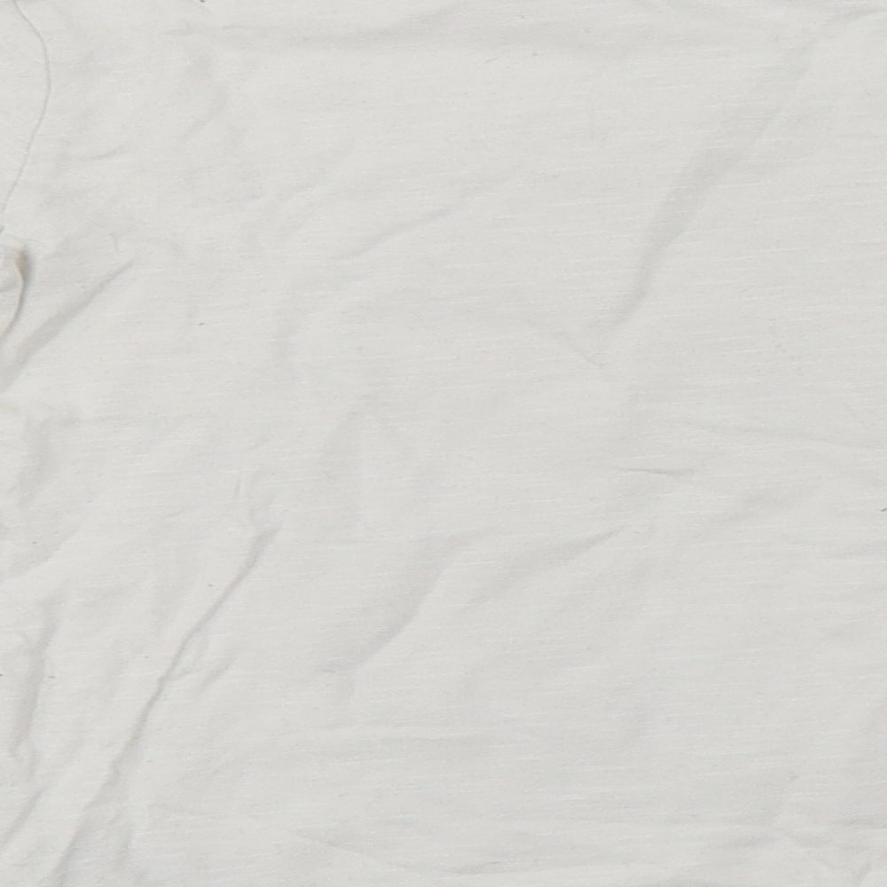 Next Boys White   Basic T-Shirt Size 7 Years