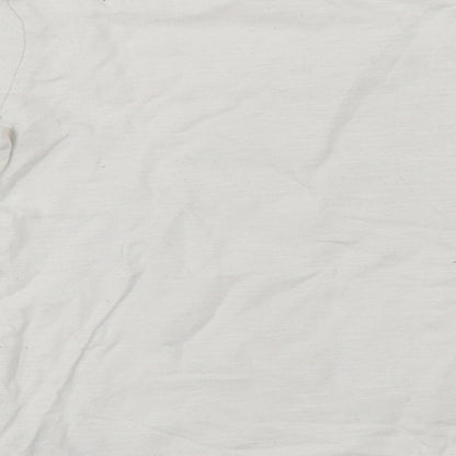 Next Boys White   Basic T-Shirt Size 7 Years