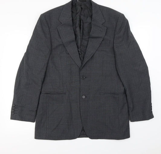 Mens UK Size 38 BHS Regular Grey Suit Jacket