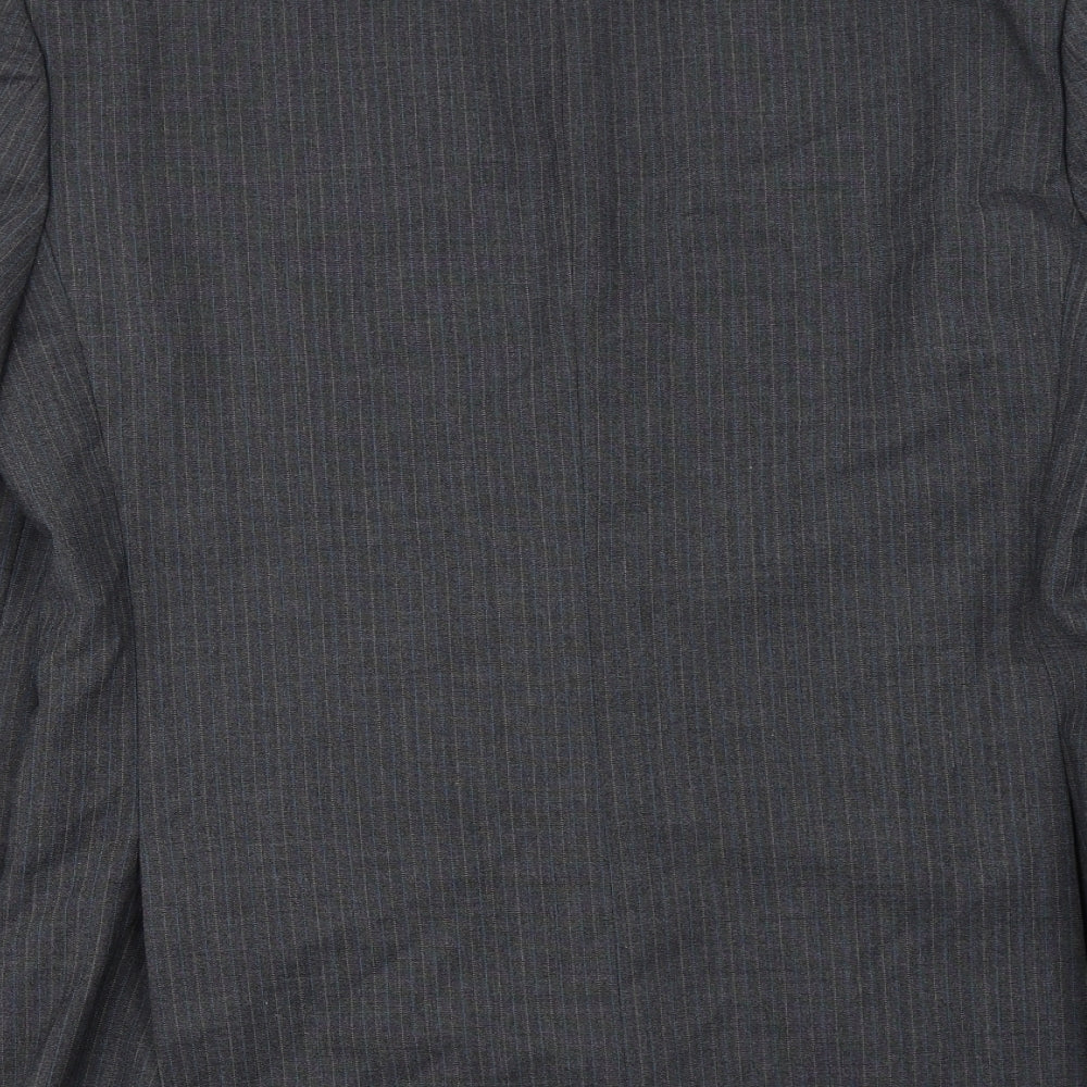 Mens UK Size 38 BHS Regular Grey Suit Jacket