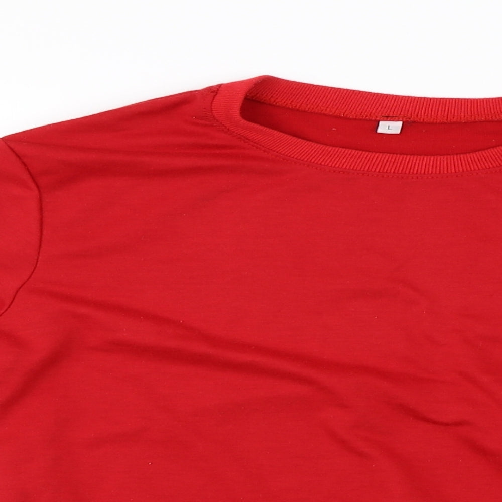 Preworn Mens Red   Pullover Jumper Size L