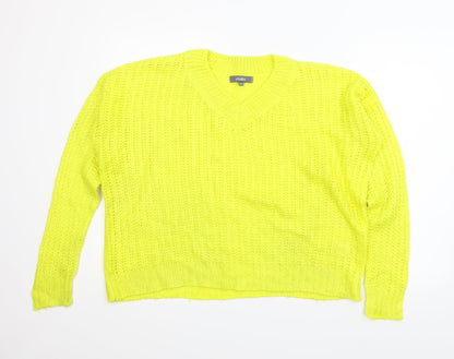 Style Womens Yellow   Pullover Jumper Size 12