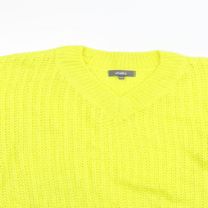 Style Womens Yellow   Pullover Jumper Size 12