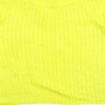 Style Womens Yellow   Pullover Jumper Size 12