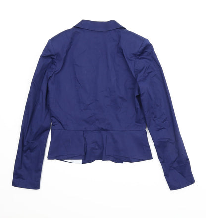Womens UK Size 8 H&M Blue Jacket