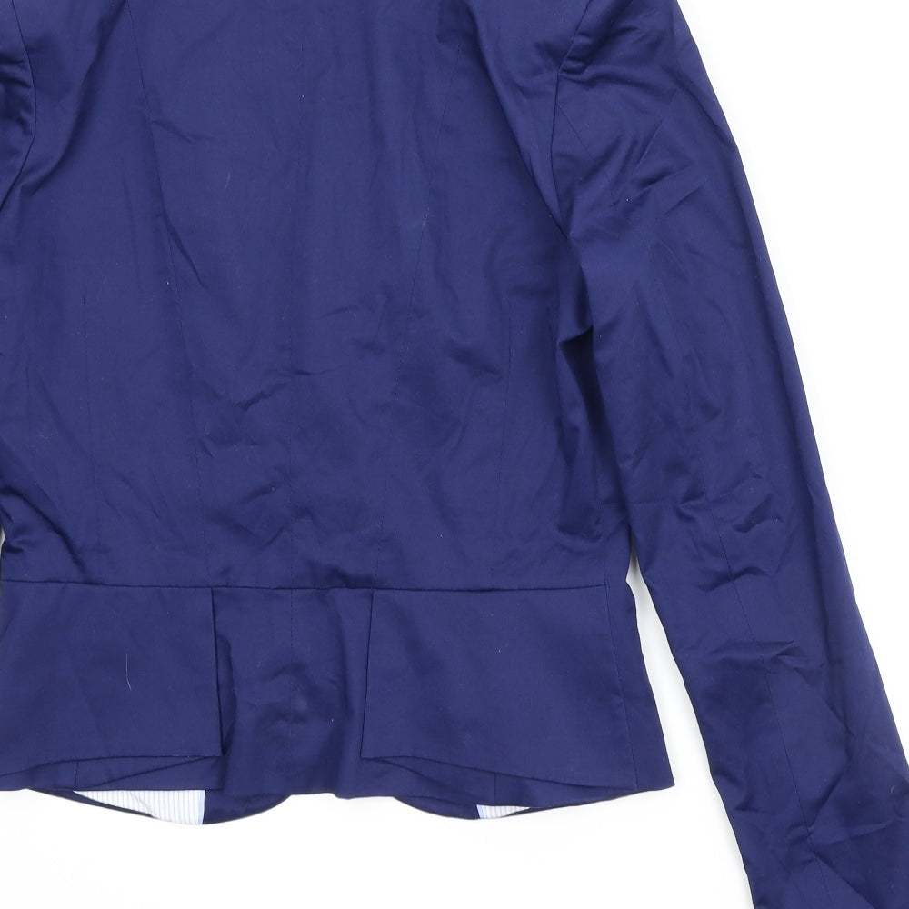 Womens UK Size 8 H&M Blue Jacket