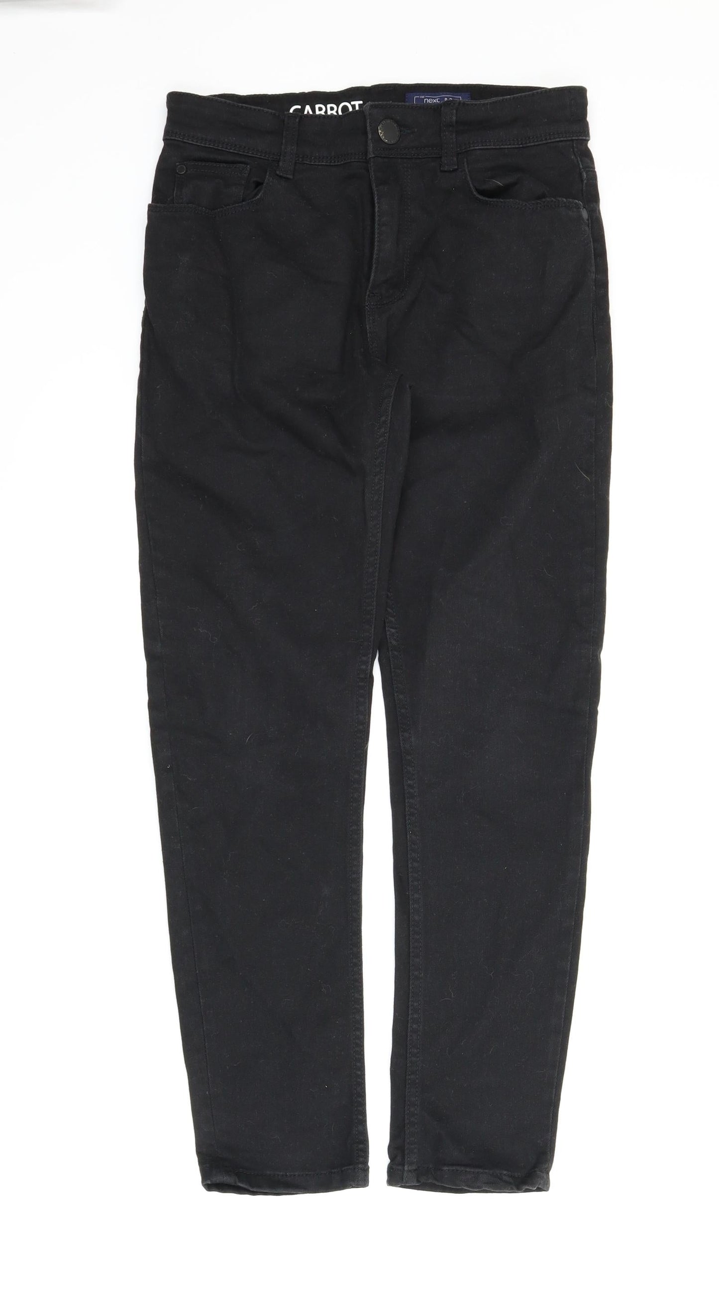 NEXT Girls Black  Denim Skinny Jeans Size 12 Years