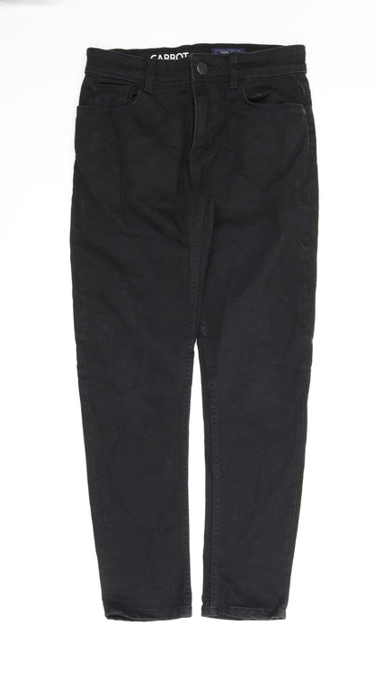 NEXT Girls Black  Denim Skinny Jeans Size 12 Years