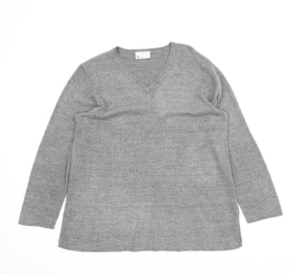 BHS Womens Grey   Pullover Jumper Size 18