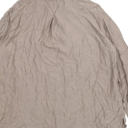 Womens UK Size 12 River Island Brown Basic Blouse