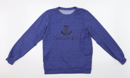 Preworn Womens Blue   Pullover Jumper Size M