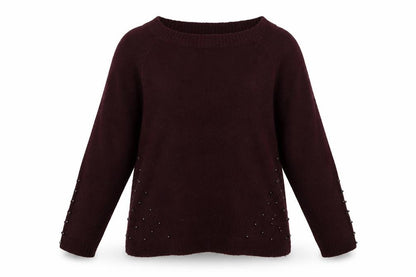 Dorothy Perkins Womens Red  Knit Pullover Jumper Size 14