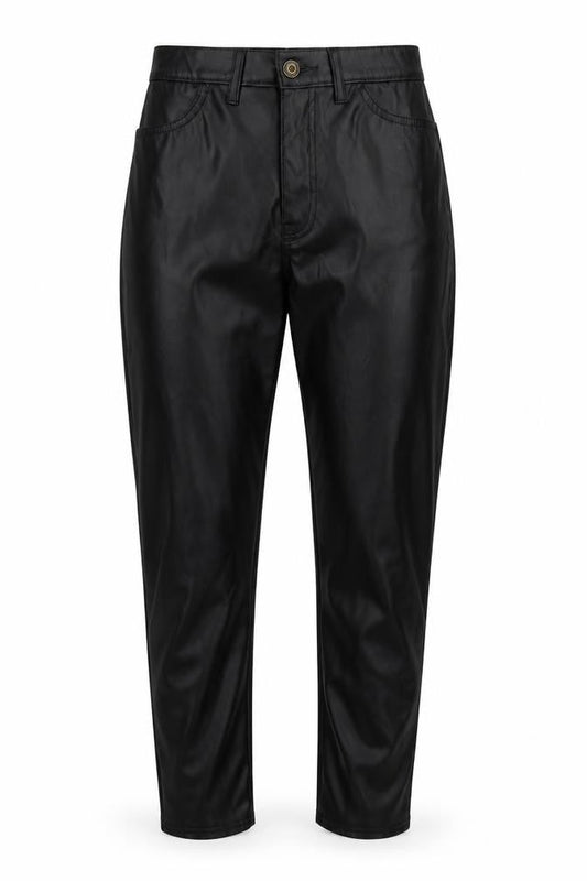 Womens UK Size 8 PRETTYLITTLETHING Regular Fit  Black Trousers