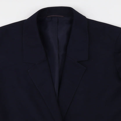 St Michael Womens Blue   Jacket Suit Jacket Size 14