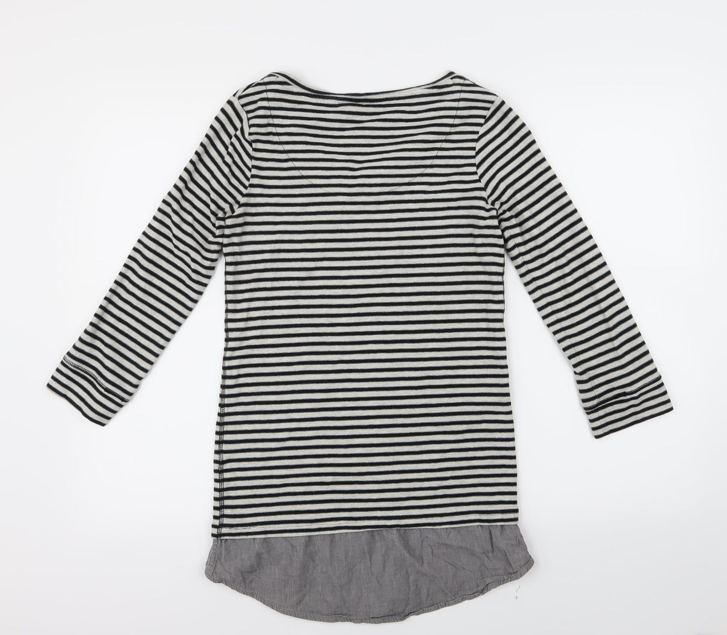 Womens UK Size 6 NEXT Black Basic T-Shirt