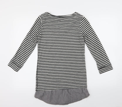 Womens UK Size 6 NEXT Black Basic T-Shirt