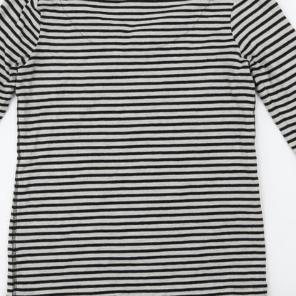 Womens UK Size 6 NEXT Black Basic T-Shirt