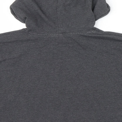 H&M Womens Grey   Pullover Hoodie Size 12