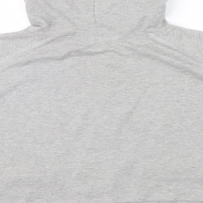 Vivid Womens Grey   Full Zip Hoodie Size 16  - front pockets