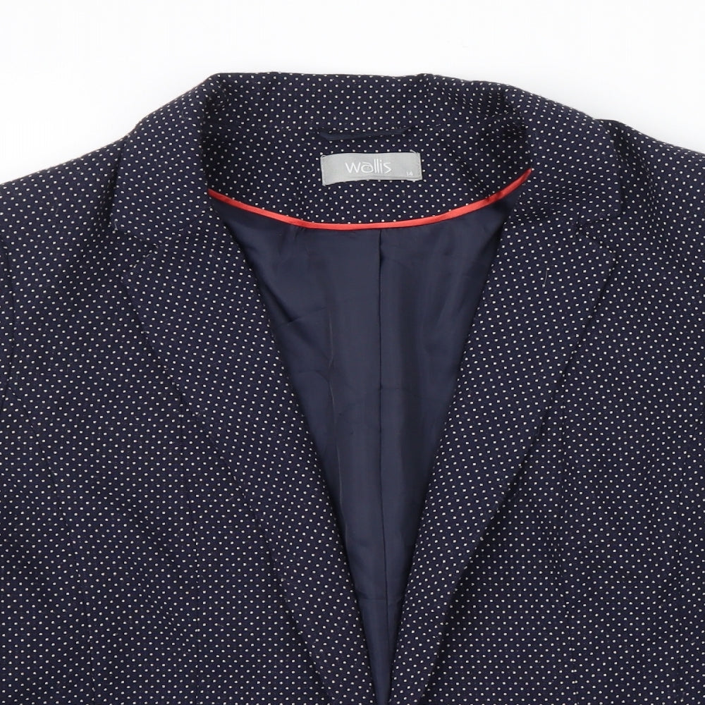 Womens UK Size 14 Wallis Blue Jacket