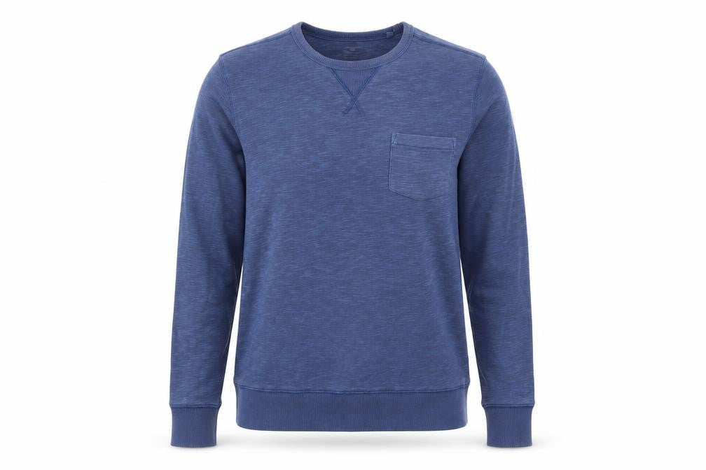 Tu Womens Blue   Pullover Jumper Size M  - pocket on left