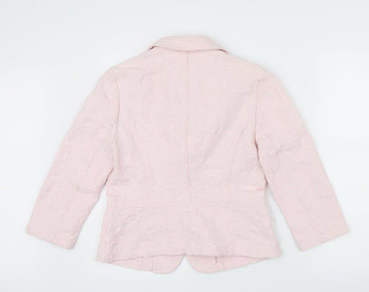 Womens UK Size S M&S Pink Jacket