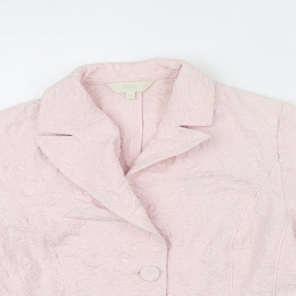 Womens UK Size S M&S Pink Jacket