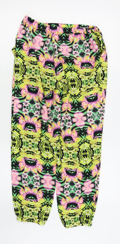 Primark Womens Multicoloured   Trousers  Size 10 L26 in